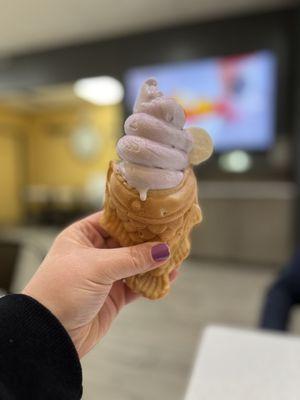 Taro fish cone