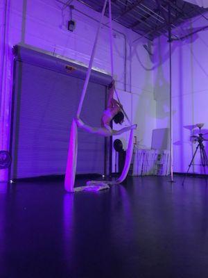 Aerial silks