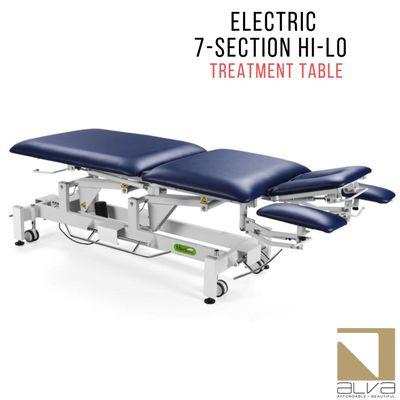 Electronic 7 Section Hi-Low Treatment Table (Chiropractic Table)