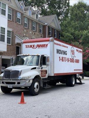 TakeAway movers spotted in Dallas, GA
 
 
 Apartment Movers