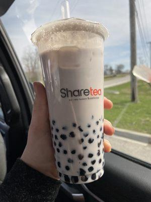 Taro milk tea