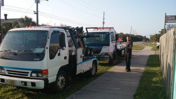 Our company also provide Towing and Roadside assistance 24/7