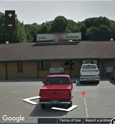 Sheltons as seen from a 360 camera on board a Google Street Car