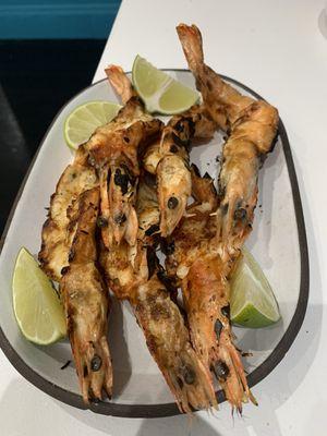 Grilled shrimp were *chef's kiss*