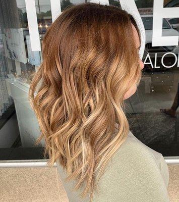 Balayage and Color Melt