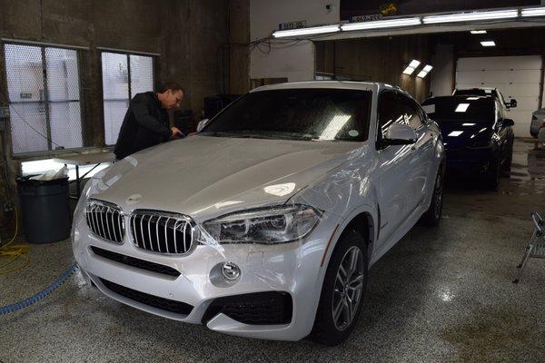 BMW X3Ultimate Clear Bra Package SunTek Ultra and Opti-Coat Pro Plus