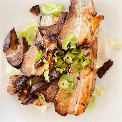 Appetizers: pork belly -- not a fan