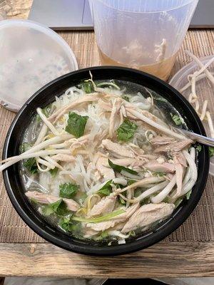 The best chicken pho!