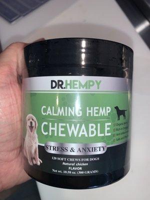 Hemp pet treats