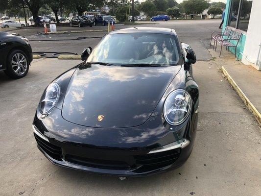 Porsche exterior detail