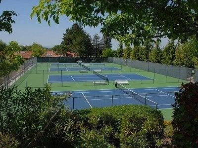 6 tennis courts in the community.