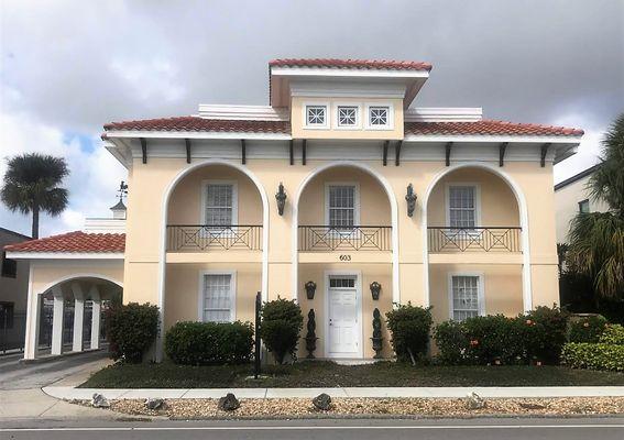 Doctor's Office exterior repaint - Hyde Park, Tampa