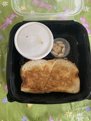 Grilled Cheese and Tomato soup combo