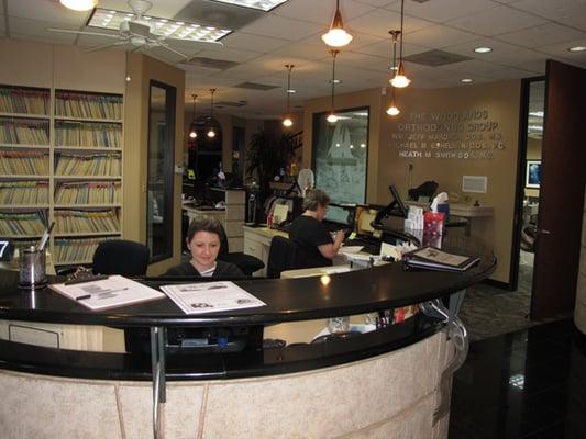 The Woodlands Orthodontic Group Front Desk