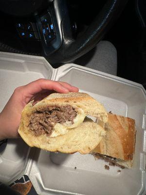 Philly cheesesteak (small)