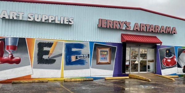 Jerry's Artarama-Front entrance