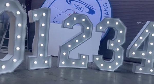 4ft Marquee Numbers