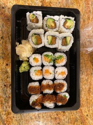 Salmon Lovers Roll Combos