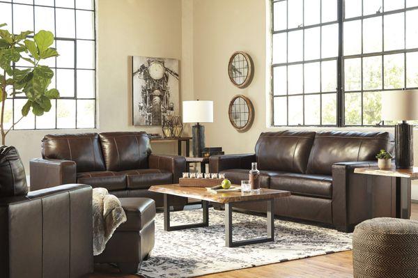 Leather Sofa And Loveseat 2pc Set $1499