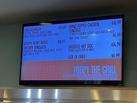 Burger menu