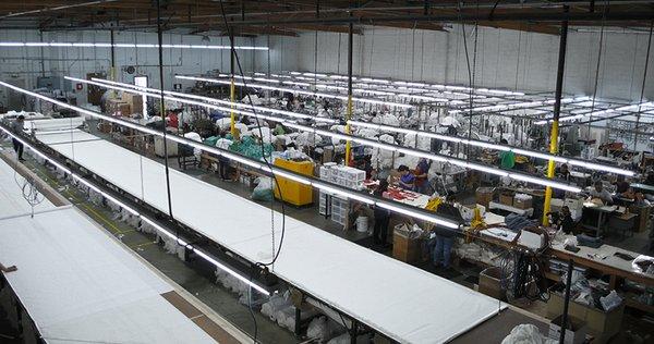 An inside look of our factory in Los Angeles, CA