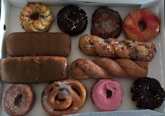 A dozen donuts for $7.99, hard to beat that!!