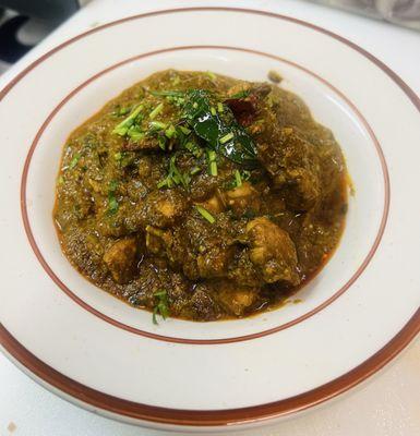 Curyleaf chicken curry