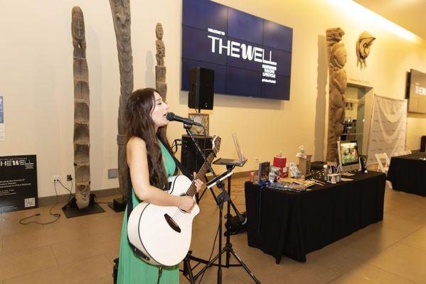 EMAYLA performing at the Bowers Museum