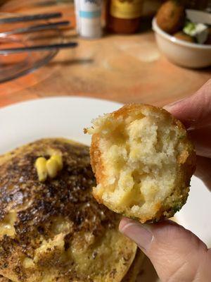 Bolitas de Queso, Cachapas