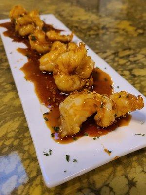 Honey Sesame Shrimp Starter