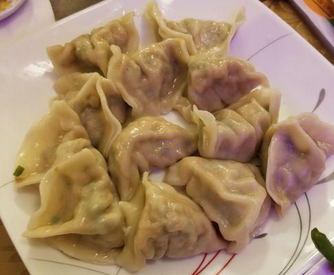 Boiled Chicken and Chive Dumplings