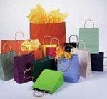 Need bags or tissue paper? We have them in all sizes and colors.