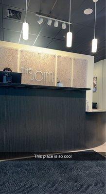 Front desk -