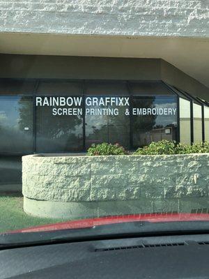 I want to give a huge shout out to Cody at Rainbow Graffixx!! What a wonderful human being with excellent customer service skills!