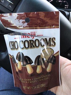 Chocolate mushrooms