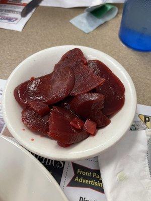 Pickled beets!