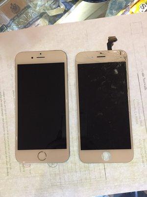 Before and After. iPhone 6 repair!