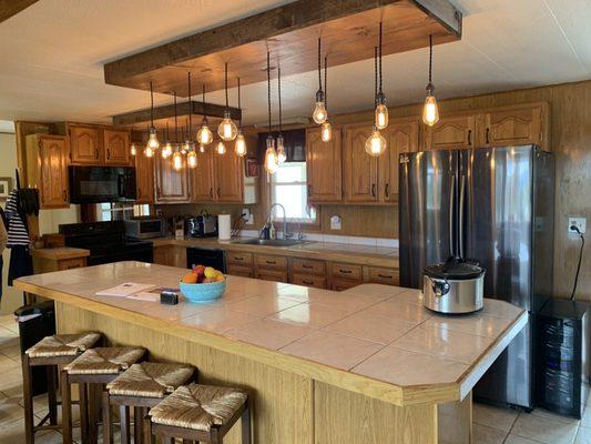 Modern Lighting in Cozy home in Evergreen, CO