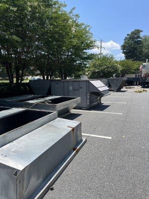 Commercial 20 Ton HVAC Unit Installation Atlanta