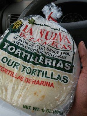 Fresh tortillas