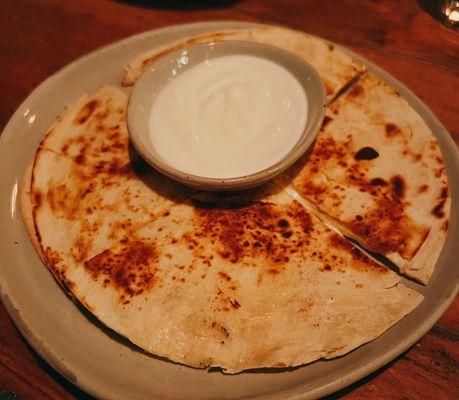 cheese quesadilla