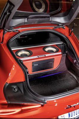 Toyota Supra custom audio