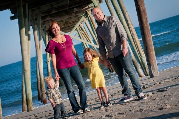 Photo by Amy Leigh Photography - Wrightsville Beach NC family portrait