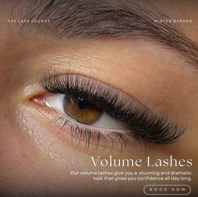 Volume Lashes by Stylist Alexis!