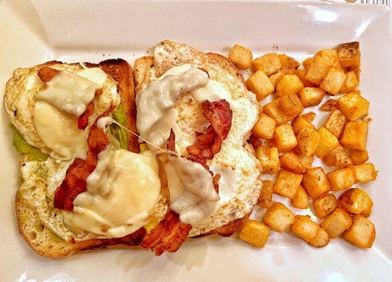 GOLDEN YOLK AVOCADO TOAST