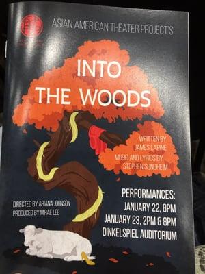 Last showing of Into the Woods tonight at 8pm!