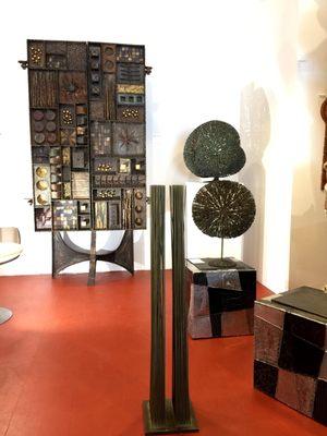 Authentic Harry Bertoia and Paul Evans works by Cranbrook alumni exhibited at The S.pace Detroit