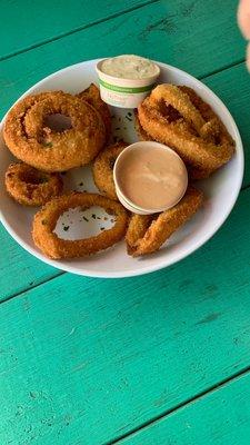 Onion rings!