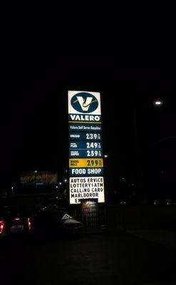 Cheapest gas in my neighborhood by a mile!