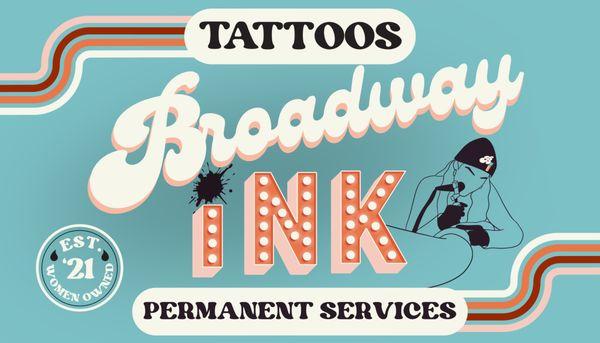 New logo at Broadway Ink PDX!! Keep an eye out the next time you're on Broadway St.